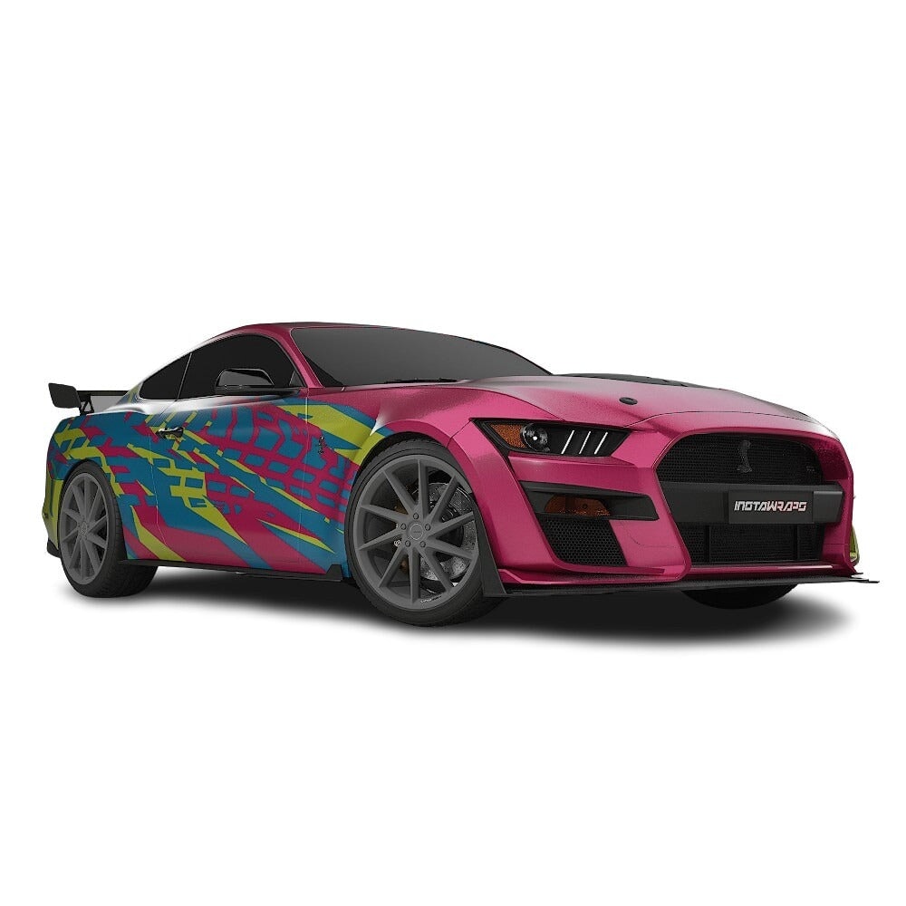 3M / AVERY DENNISON | VINYL WRAPPING FILM PRINTED GRAPHICS | CUSTOM RIDE | STREET SERIES WRAPS | TORQUE FLOW | CR3105