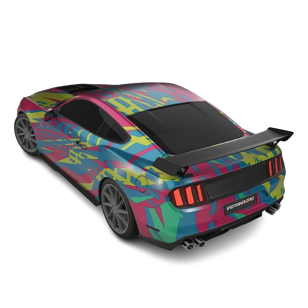 3M / AVERY DENNISON | VINYL WRAPPING FILM PRINTED GRAPHICS | CUSTOM RIDE | STREET SERIES WRAPS | TORQUE FLOW | CR3105