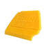 VVIVID YELLOW FIBE-EDGE DETAILER - 2" CONTOUR WRAPS SQUEEGEE APPLICATOR
