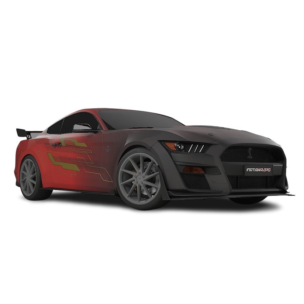 3M / AVERY DENNISON | VINYL WRAPPING FILM PRINTED GRAPHICS | CUSTOM RIDE | STREET SERIES WRAPS | VELOCITY GRID | CR1101