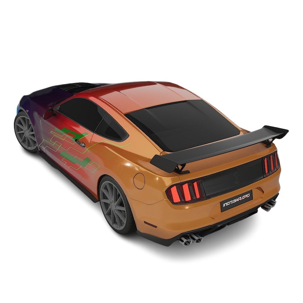 3M / AVERY DENNISON | VINYL WRAPPING FILM PRINTED GRAPHICS | CUSTOM RIDE | STREET SERIES WRAPS | VELOCITY GRID | CR1102
