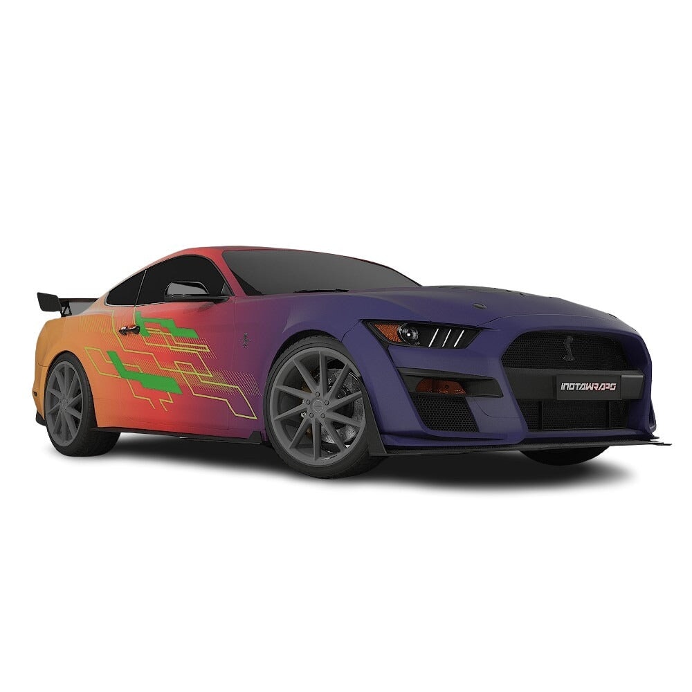 3M / AVERY DENNISON | VINYL WRAPPING FILM PRINTED GRAPHICS | CUSTOM RIDE | STREET SERIES WRAPS | VELOCITY GRID | CR1102