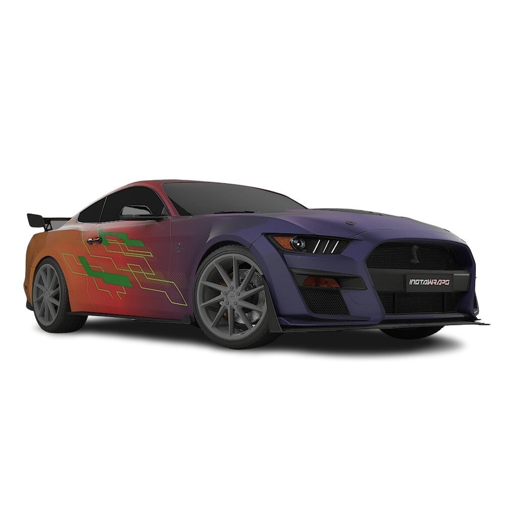 3M / AVERY DENNISON | VINYL WRAPPING FILM PRINTED GRAPHICS | CUSTOM RIDE | STREET SERIES WRAPS | VELOCITY GRID | CR1102