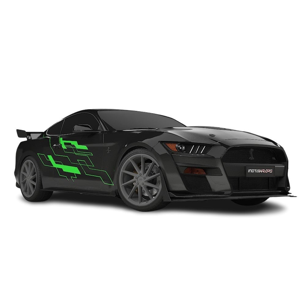 3M / AVERY DENNISON | VINYL WRAPPING FILM PRINTED GRAPHICS | CUSTOM RIDE | STREET SERIES WRAPS | VELOCITY GRID | CR1103