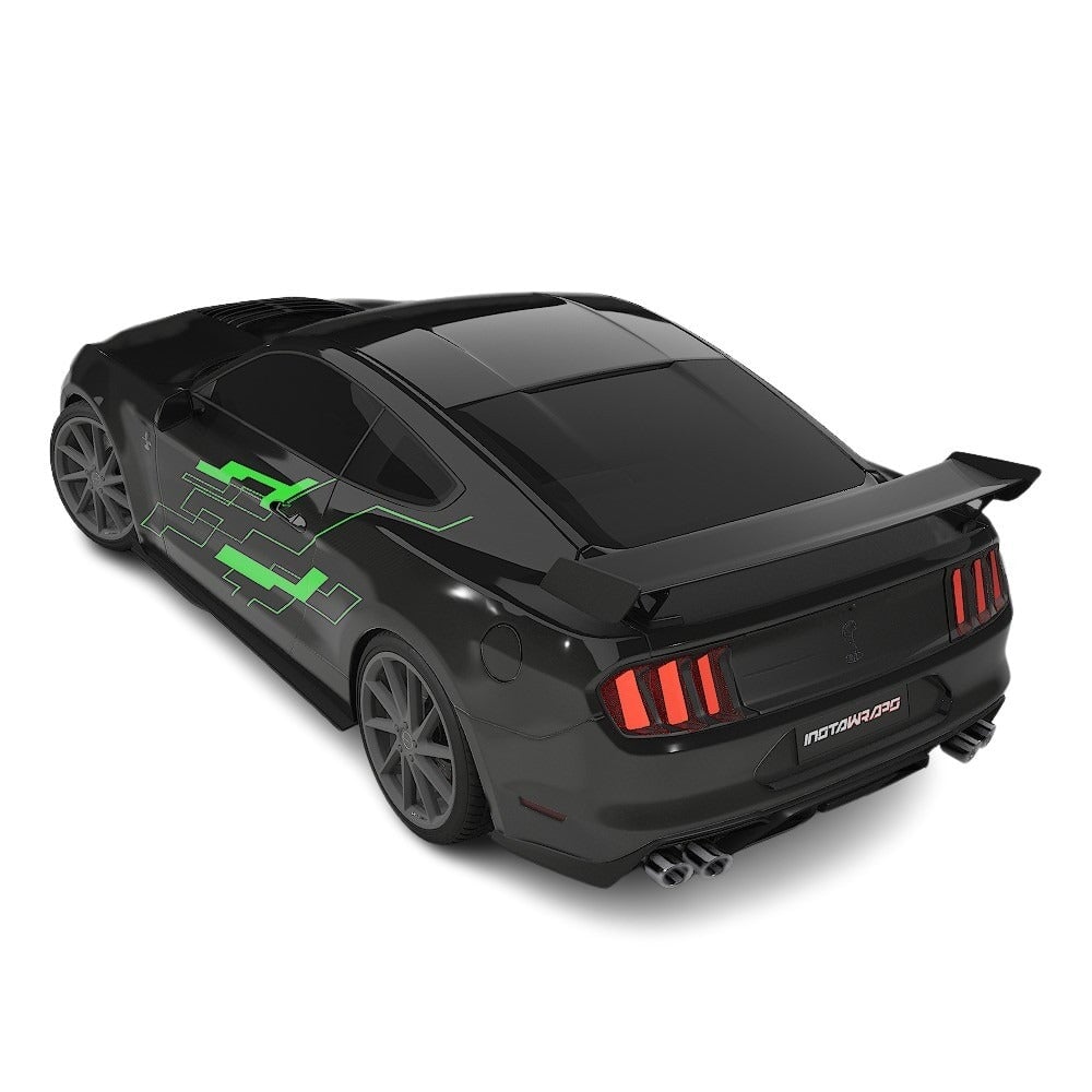 3M / AVERY DENNISON | VINYL WRAPPING FILM PRINTED GRAPHICS | CUSTOM RIDE | STREET SERIES WRAPS | VELOCITY GRID | CR1103