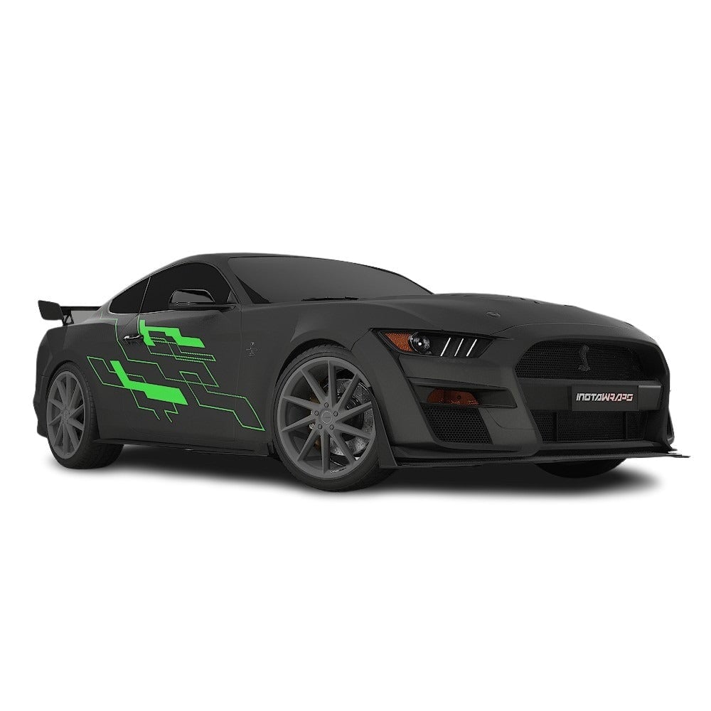 3M / AVERY DENNISON | VINYL WRAPPING FILM PRINTED GRAPHICS | CUSTOM RIDE | STREET SERIES WRAPS | VELOCITY GRID | CR1103