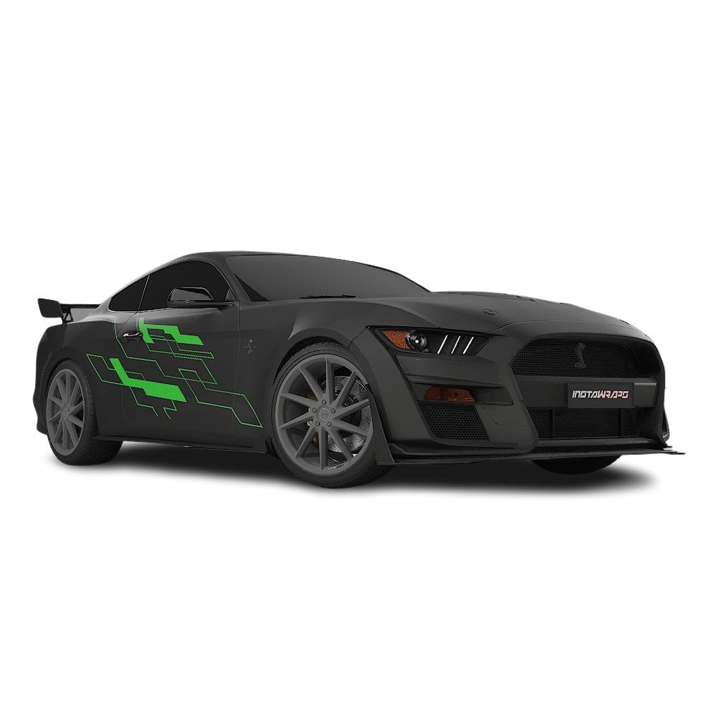 3M / AVERY DENNISON | VINYL WRAPPING FILM PRINTED GRAPHICS | CUSTOM RIDE | STREET SERIES WRAPS | VELOCITY GRID | CR1103