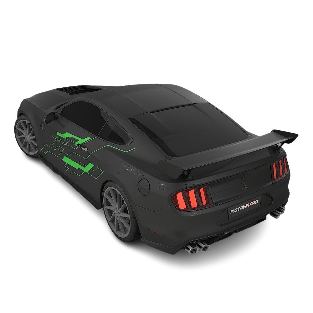 3M / AVERY DENNISON | VINYL WRAPPING FILM PRINTED GRAPHICS | CUSTOM RIDE | STREET SERIES WRAPS | VELOCITY GRID | CR1103