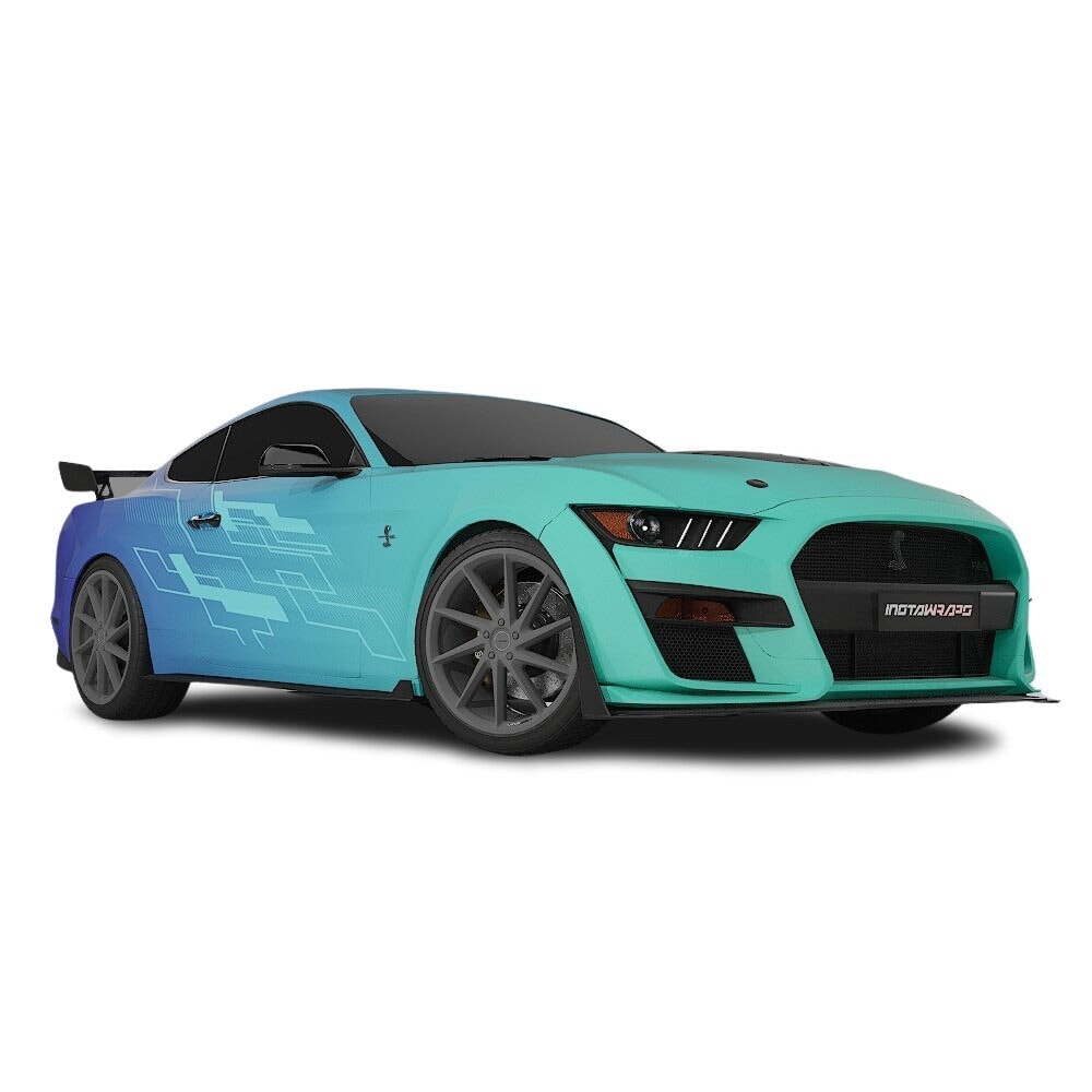 3M / AVERY DENNISON | VINYL WRAPPING FILM PRINTED GRAPHICS | CUSTOM RIDE | STREET SERIES WRAPS | VELOCITY GRID | CR1104