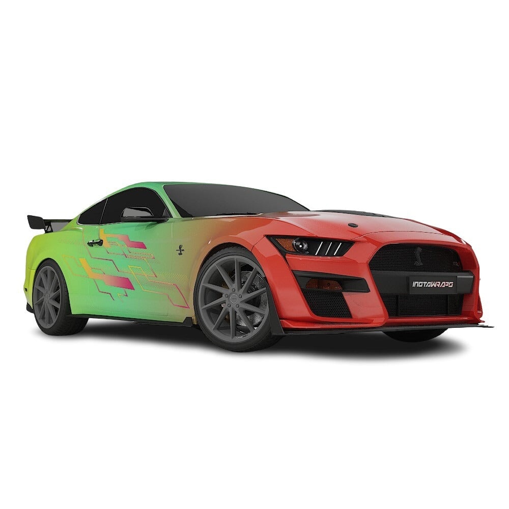 3M / AVERY DENNISON | VINYL WRAPPING FILM PRINTED GRAPHICS | CUSTOM RIDE | STREET SERIES WRAPS | VELOCITY GRID | CR1105