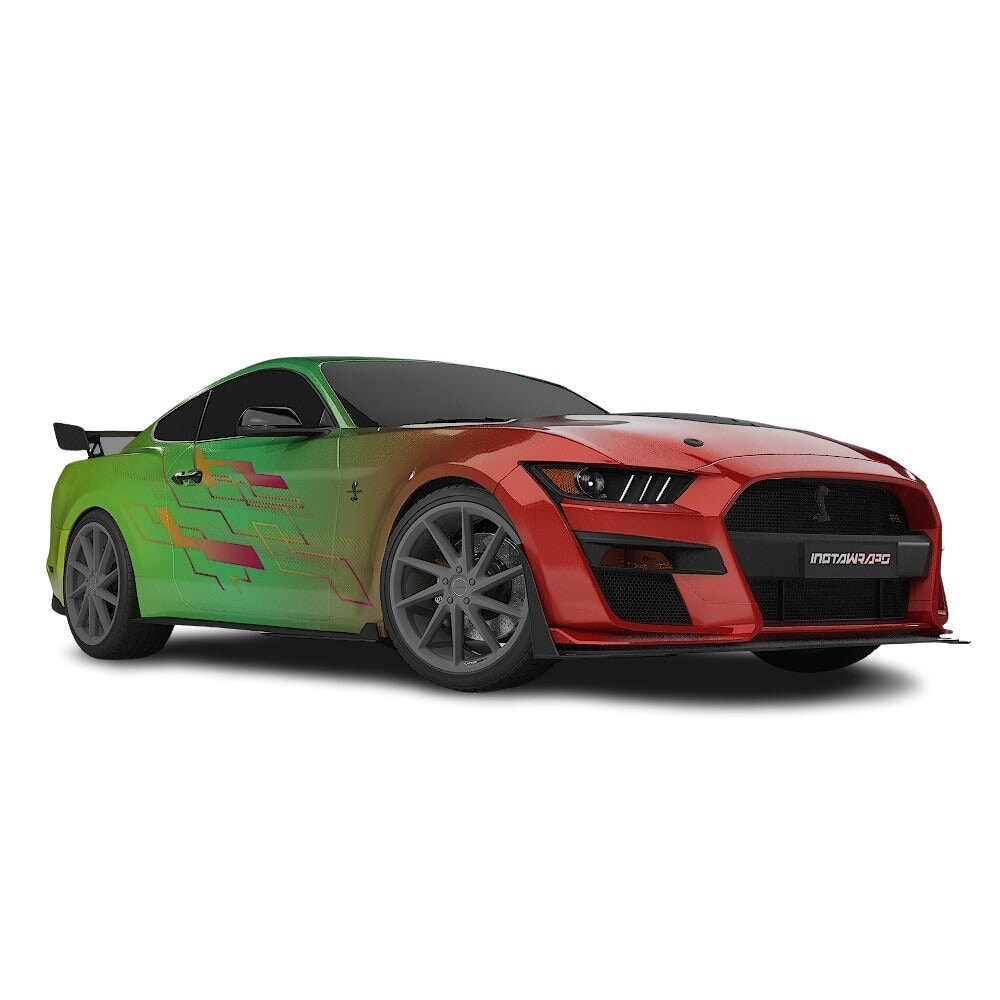 3M / AVERY DENNISON | VINYL WRAPPING FILM PRINTED GRAPHICS | CUSTOM RIDE | STREET SERIES WRAPS | VELOCITY GRID | CR1105