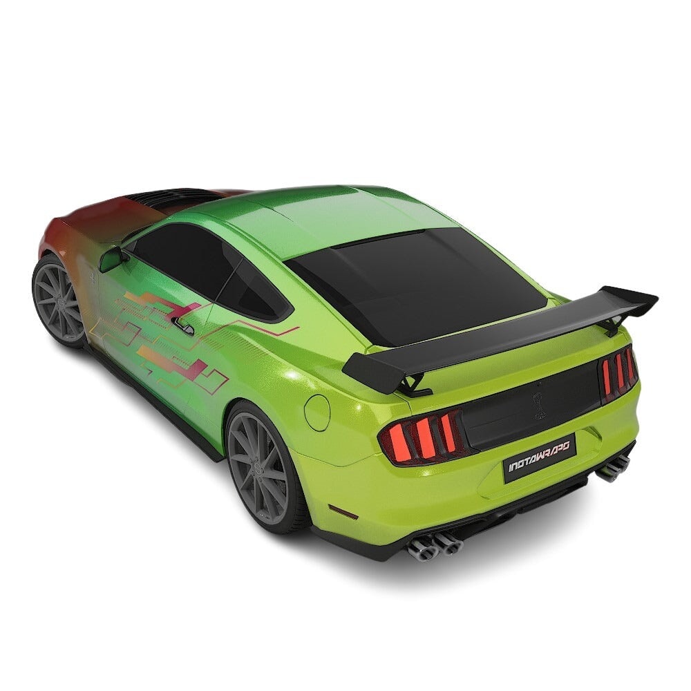 3M / AVERY DENNISON | VINYL WRAPPING FILM PRINTED GRAPHICS | CUSTOM RIDE | STREET SERIES WRAPS | VELOCITY GRID | CR1105