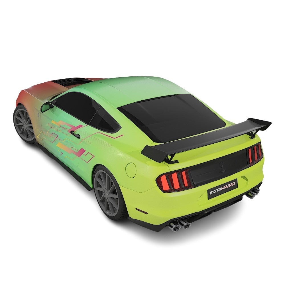 3M / AVERY DENNISON | VINYL WRAPPING FILM PRINTED GRAPHICS | CUSTOM RIDE | STREET SERIES WRAPS | VELOCITY GRID | CR1105