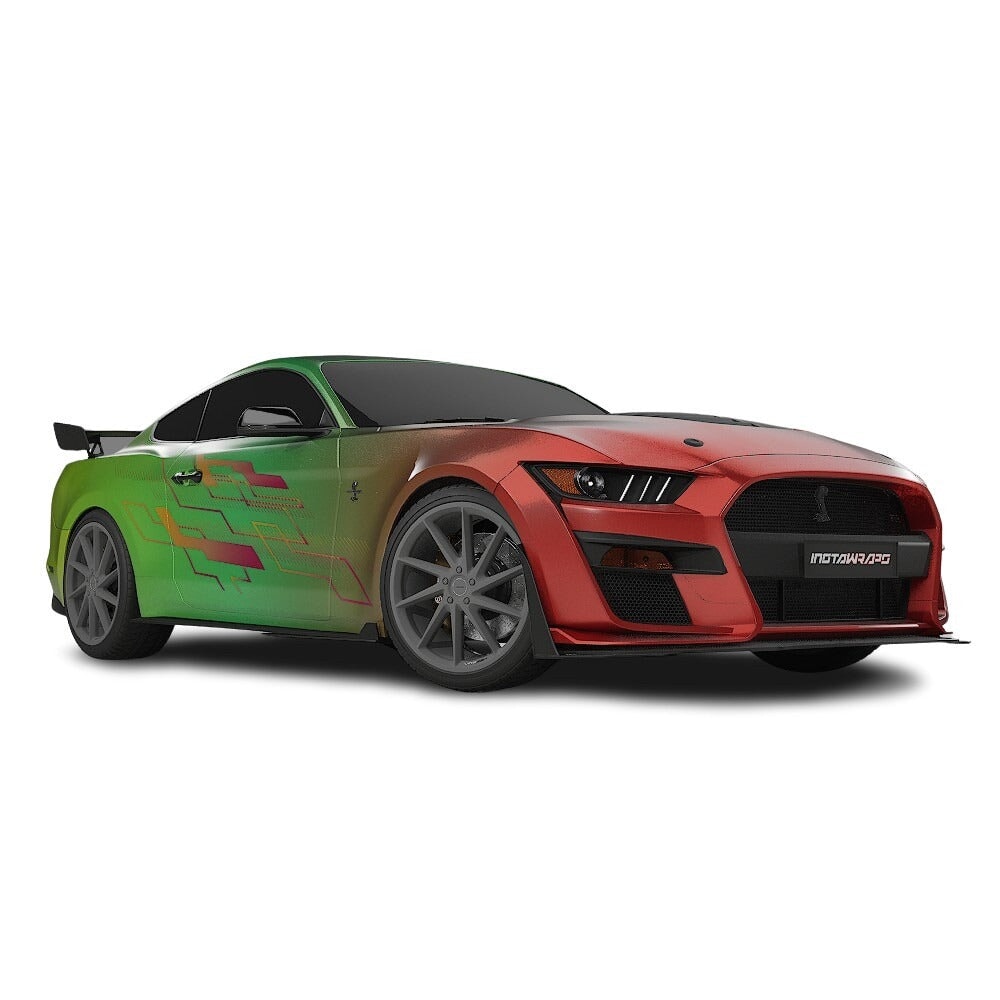 3M / AVERY DENNISON | VINYL WRAPPING FILM PRINTED GRAPHICS | CUSTOM RIDE | STREET SERIES WRAPS | VELOCITY GRID | CR1105