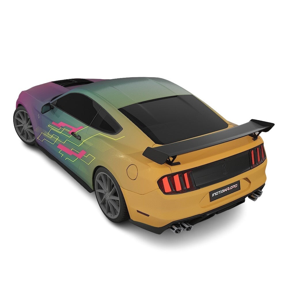 3M / AVERY DENNISON | VINYL WRAPPING FILM PRINTED GRAPHICS | CUSTOM RIDE | STREET SERIES WRAPS | VELOCITY GRID | CR1106