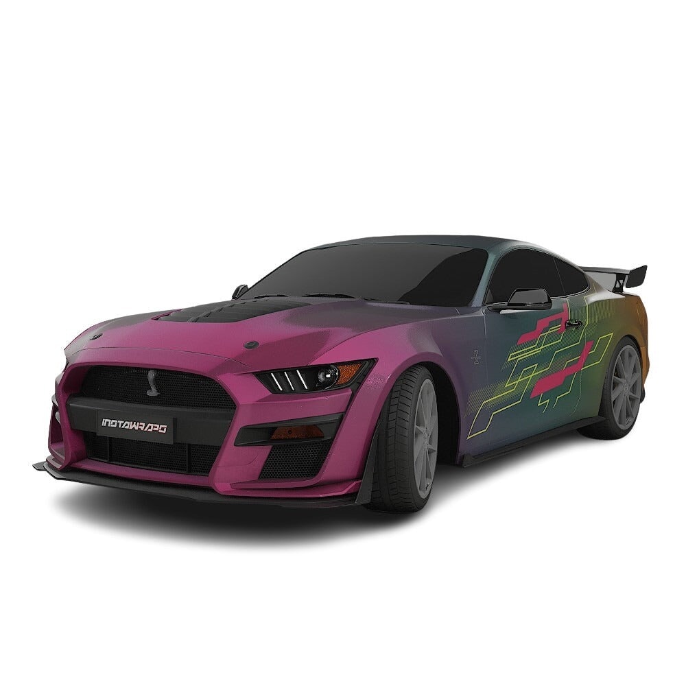3M / AVERY DENNISON | VINYL WRAPPING FILM PRINTED GRAPHICS | CUSTOM RIDE | STREET SERIES WRAPS | VELOCITY GRID | CR1106