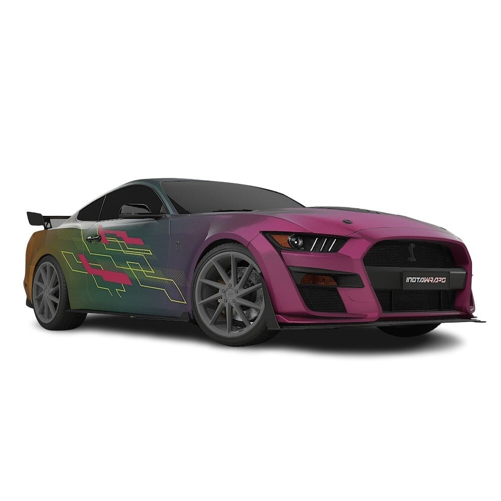 3M / AVERY DENNISON | VINYL WRAPPING FILM PRINTED GRAPHICS | CUSTOM RIDE | STREET SERIES WRAPS | VELOCITY GRID | CR1106