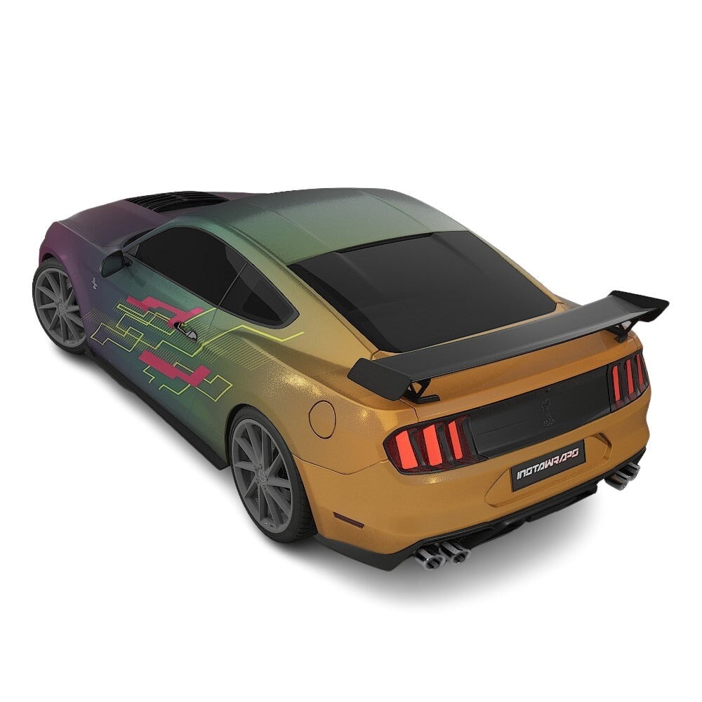 3M / AVERY DENNISON | VINYL WRAPPING FILM PRINTED GRAPHICS | CUSTOM RIDE | STREET SERIES WRAPS | VELOCITY GRID | CR1106