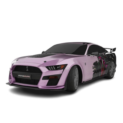 3M / AVERY DENNISON | VINYL WRAPPING FILM PRINTED GRAPHICS | CUSTOM RIDE | FLORAL FURY WRAPS | VIPER BLOOM | CR2201