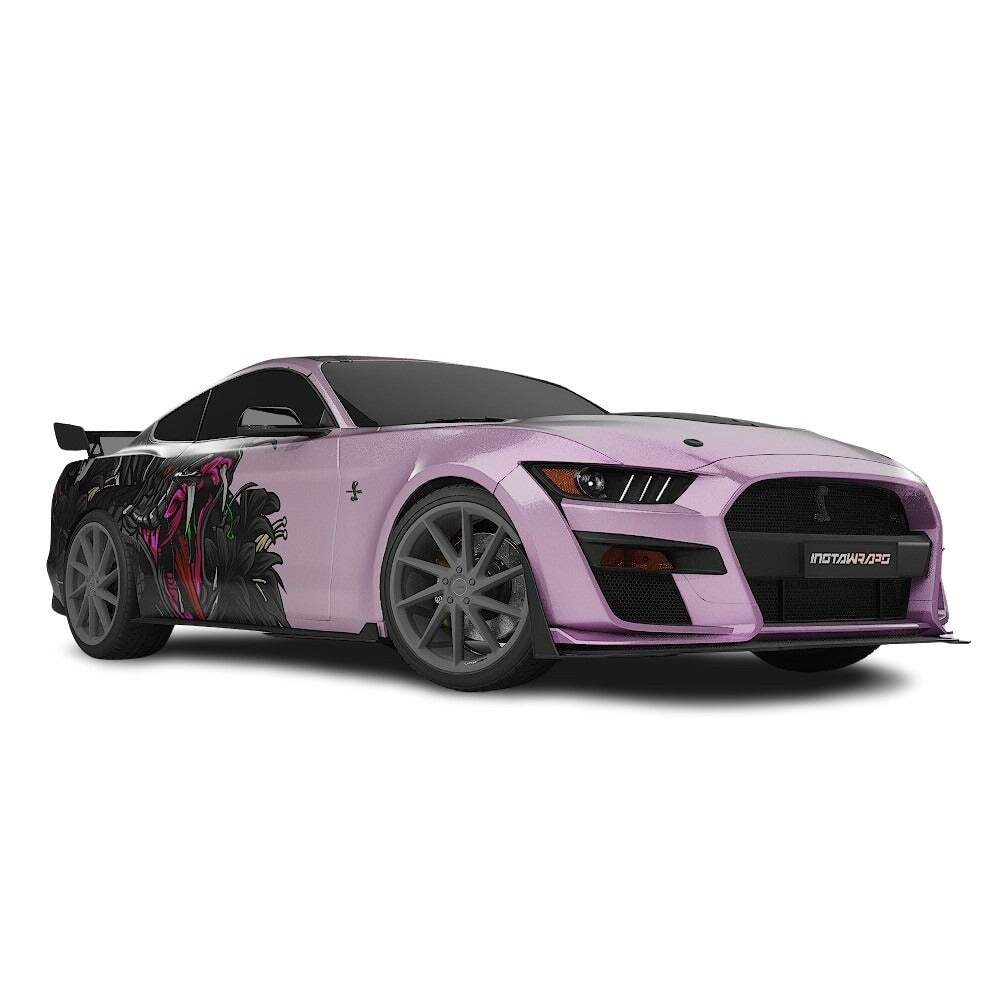 3M / AVERY DENNISON | VINYL WRAPPING FILM PRINTED GRAPHICS | CUSTOM RIDE | FLORAL FURY WRAPS | VIPER BLOOM | CR2201