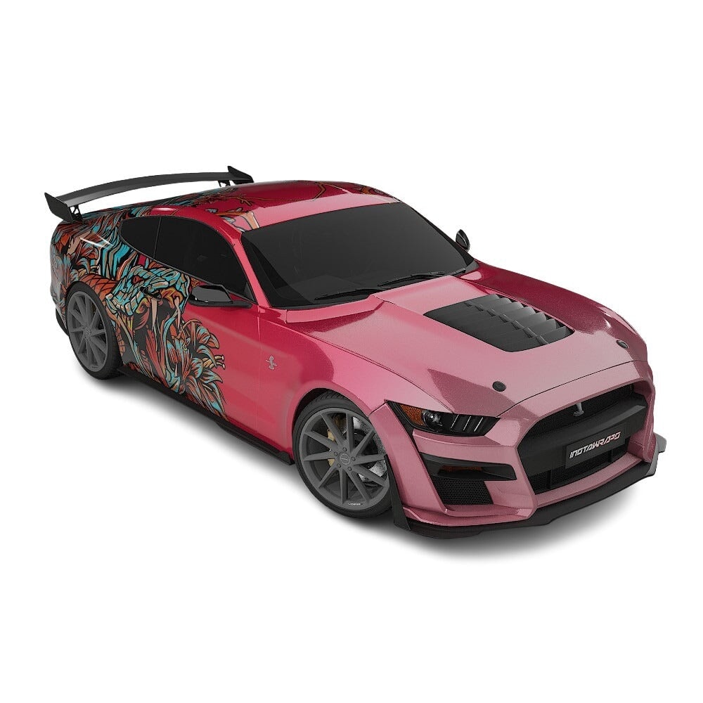3M / AVERY DENNISON | VINYL WRAPPING FILM PRINTED GRAPHICS | CUSTOM RIDE | FLORAL FURY WRAPS | VIPER BLOOM | CR2202