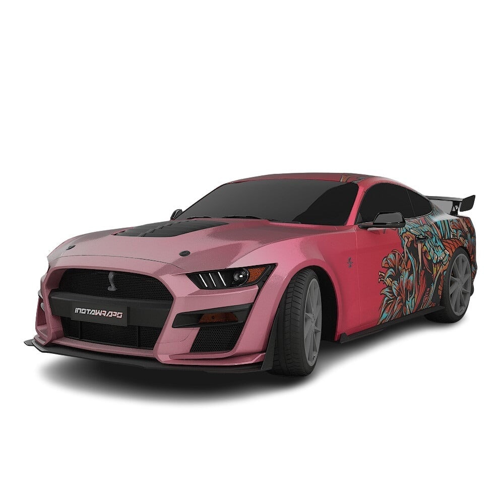 3M / AVERY DENNISON | VINYL WRAPPING FILM PRINTED GRAPHICS | CUSTOM RIDE | FLORAL FURY WRAPS | VIPER BLOOM | CR2202