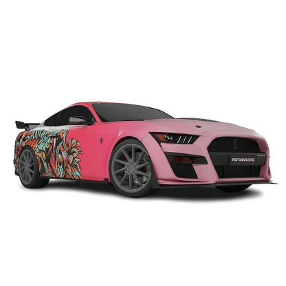 3M / AVERY DENNISON | VINYL WRAPPING FILM PRINTED GRAPHICS | CUSTOM RIDE | FLORAL FURY WRAPS | VIPER BLOOM | CR2202