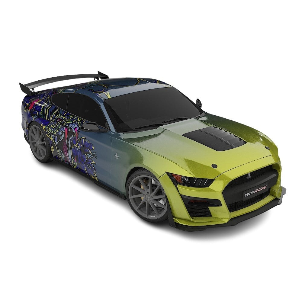 3M / AVERY DENNISON | VINYL WRAPPING FILM PRINTED GRAPHICS | CUSTOM RIDE | FLORAL FURY WRAPS | VIPER BLOOM | CR2203