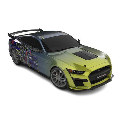 3M / AVERY DENNISON | VINYL WRAPPING FILM PRINTED GRAPHICS | CUSTOM RIDE | FLORAL FURY WRAPS | VIPER BLOOM | CR2203