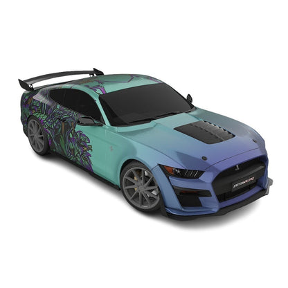 3M / AVERY DENNISON | VINYL WRAPPING FILM PRINTED GRAPHICS | CUSTOM RIDE | FLORAL FURY WRAPS | VIPER BLOOM | CR2204