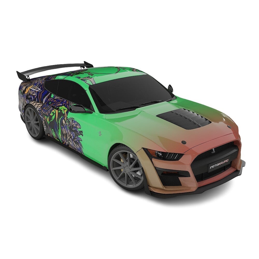 3M / AVERY DENNISON | VINYL WRAPPING FILM PRINTED GRAPHICS | CUSTOM RIDE | FLORAL FURY WRAPS | VIPER BLOOM | CR2205