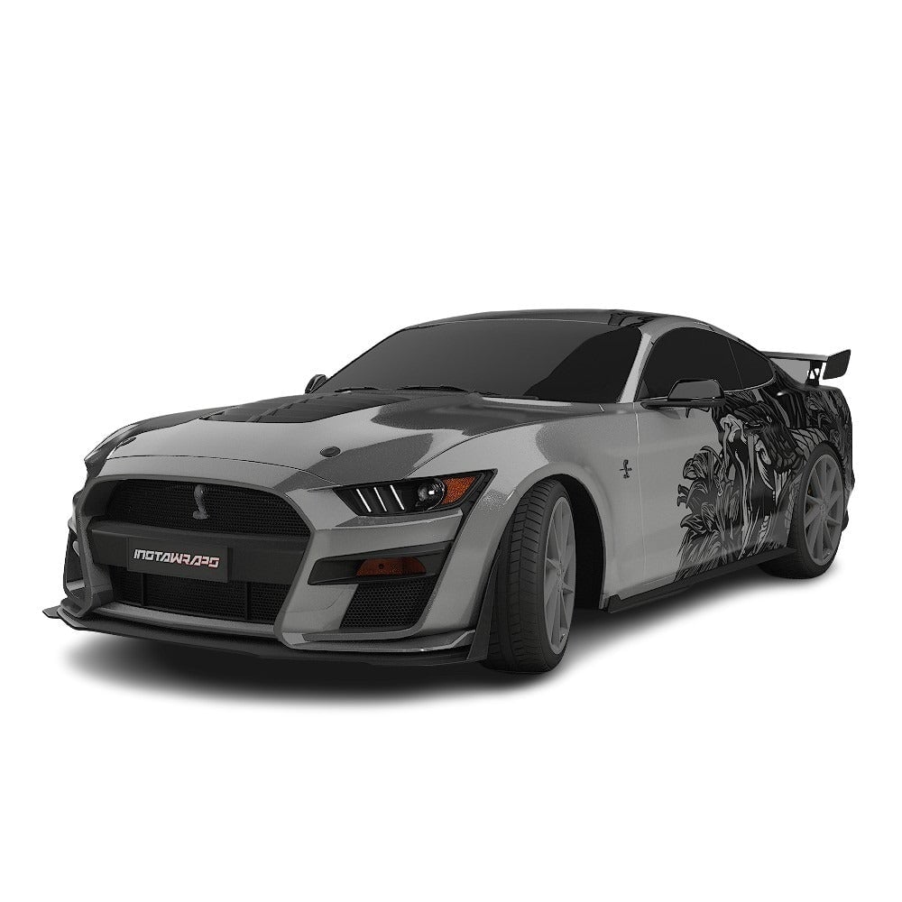 3M / AVERY DENNISON | VINYL WRAPPING FILM PRINTED GRAPHICS | CUSTOM RIDE | FLORAL FURY WRAPS | VIPER BLOOM | CR2206