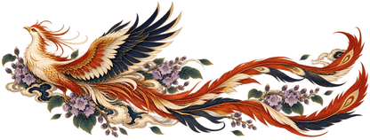 Cloudwoven Plume | Japanese Phoenix Automotive Decal | Instawraps