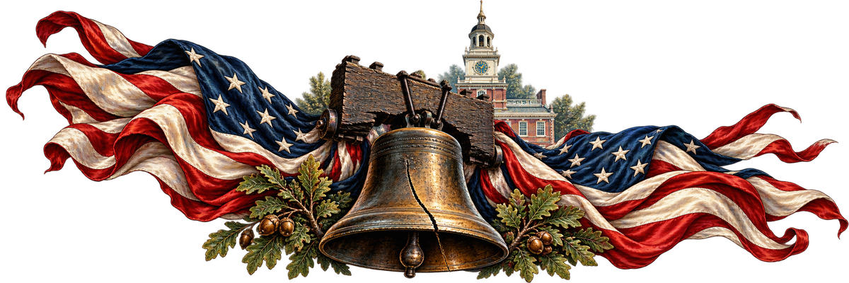 Oakbound Resonance | Liberty Bell and American Flag Automotive Decal | Instawraps