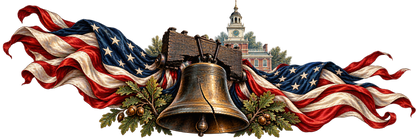 Oakbound Resonance | Liberty Bell and American Flag Automotive Decal | Instawraps