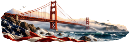 Pacific Overture | Golden Gate Bridge Automotive Decal | Instawraps