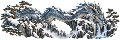 Frostbridge Warden | Japanese Dragon Automotive Decal | Instawraps
