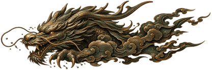 Bronze Cloudrend | Japanese Dragon Automotive Decal | Instawraps
