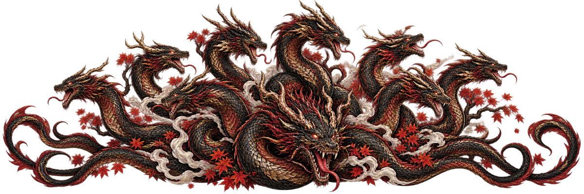 Orochi Maplecourt | Japanese Dragon Automotive Decal | Instawraps