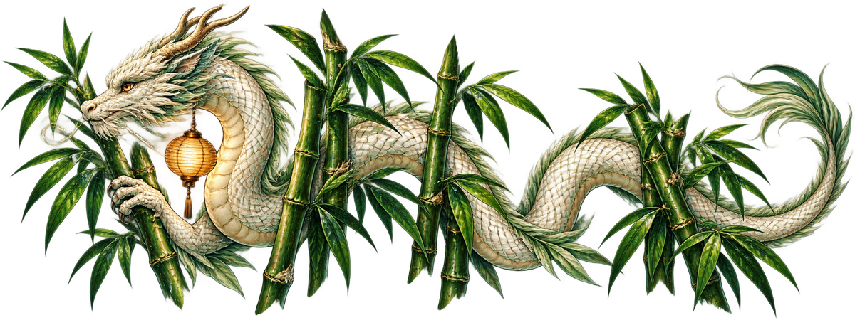 Lanternleaf Wanderer | Japanese Dragon Automotive Decal | Instawraps