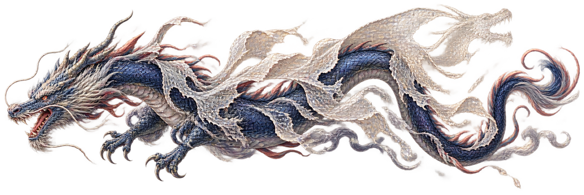 Ivory Unfurl | Japanese Dragon Automotive Decal | Instawraps