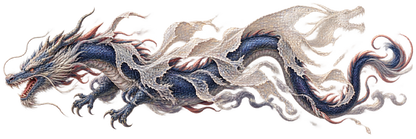 Ivory Unfurl | Japanese Dragon Automotive Decal | Instawraps