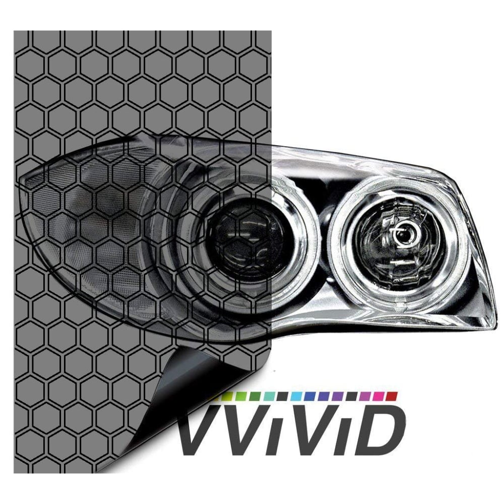 VVIVID VINYL 2019 HEX+ LIGHT SMOKE AIR-TINT HEADLIGHT TINT | V315