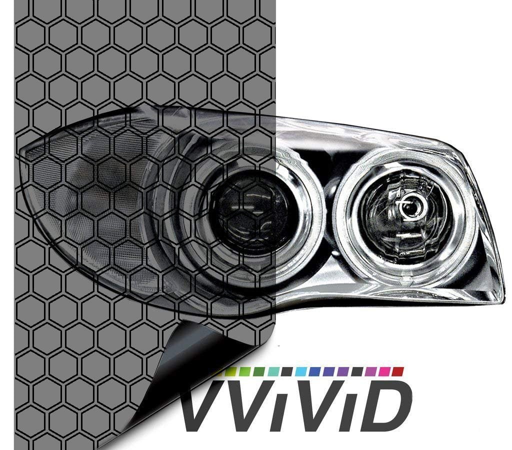 VVIVID VINYL 2019 HEX+ LIGHT SMOKE AIR-TINT HEADLIGHT TINT | V315