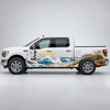 Saltlight Resolve | Lighthouse and American Flag Automotive Decal
