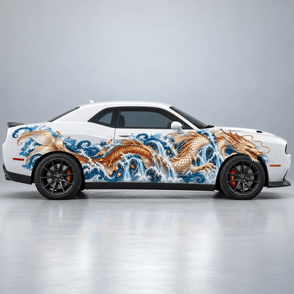 Torrent Ascendant | Japanese Dragon Automotive Decal | Instawraps