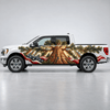 Cathedral Canopy | Sequoia and American Flag Automotive Decal