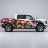 Fireline Fellowship | Wildland Firefighter American Flag Automotive Decal