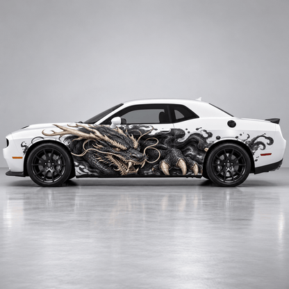 Nightveil Talon | Japanese Dragon Automotive Decal | Instawraps
