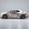 Wisteria Eaveskeeper | Japanese Dragon Automotive Decal